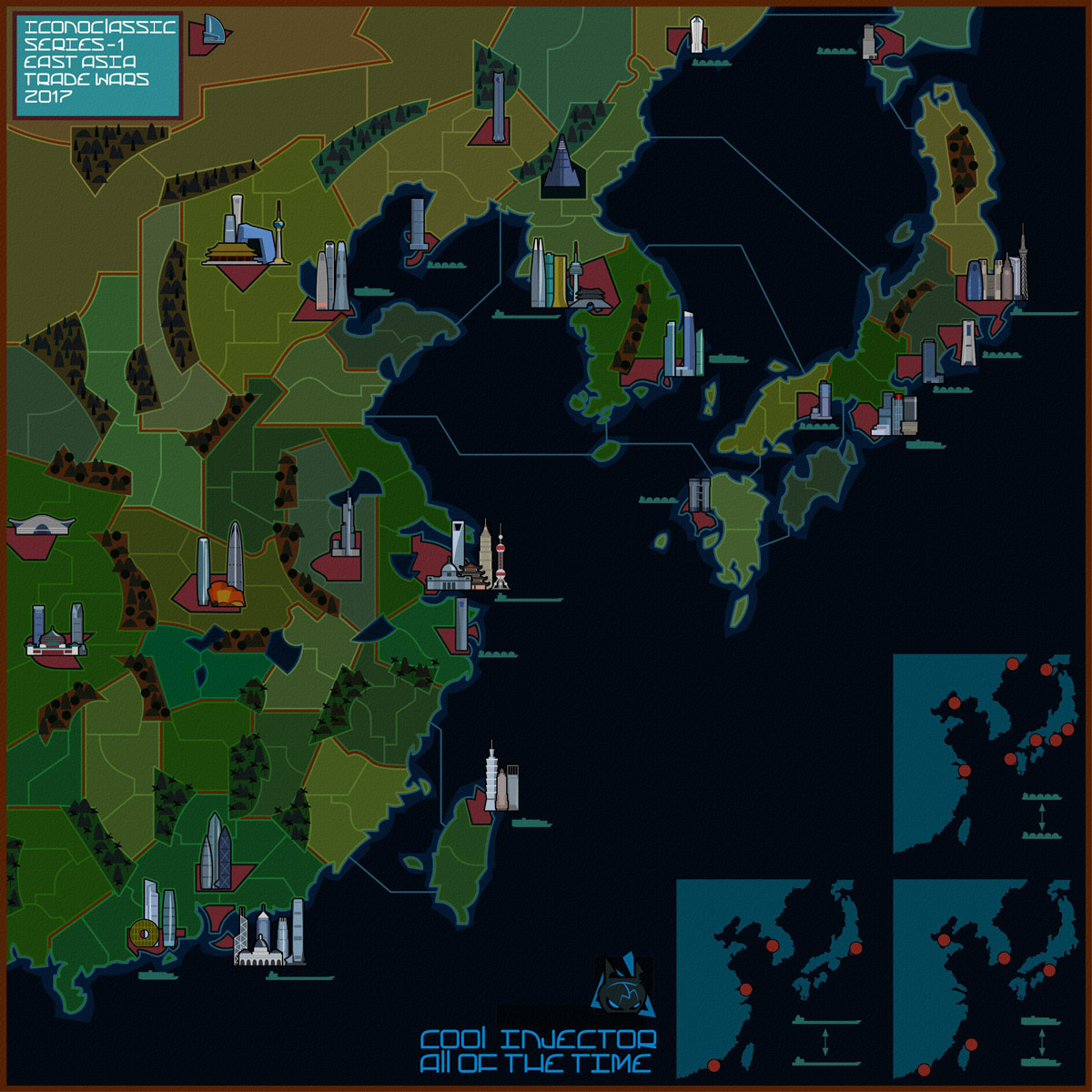 the map